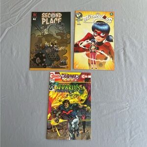 Miraculous Ladybug, Second Place, and Deathwatch 2000 - Hybrids Comic Book Trio